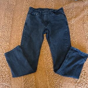 Levi's Dark Blue Straight Jeans for Men